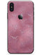 Blushed Pink with Wings - iPhone X Skin-Kit