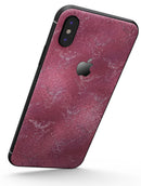 Blushed Pink with Wings - iPhone X Skin-Kit