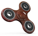 Blushed Red Absorbed Watercolor Texture Full-Body Fidget Spinner Skin-Kit