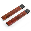 Blushed Red Absorbed Watercolor Texture - Premium Decal Protective Skin-Wrap Sticker compatible with the Juul Labs vaping device