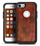Blushed Red Absorbed Watercolor Texture - iPhone 7 or 8 OtterBox Case & Skin Kits