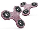 Blushed Rose with Flowers Pattern Full-Body Fidget Spinner Skin-Kit