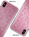 Blushed Rose with Flowers Pattern - iPhone X Clipit Case