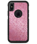 Blushed Rose with Flowers Pattern - iPhone X OtterBox Case & Skin Kits