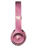 Blushed Rose with Glitter Polkadots Full-Body Skin Kit for the Beats by Dre Solo 3 Wireless Headphones