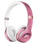 Blushed Rose with Glitter Polkadots Full-Body Skin Kit for the Beats by Dre Solo 3 Wireless Headphones