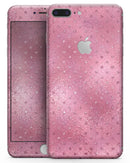Blushed Rose with Glitter Polkadots - Skin-kit for the iPhone 8 or 8 Plus