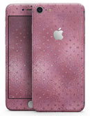 Blushed Rose with Glitter Polkadots - Skin-kit for the iPhone 8 or 8 Plus