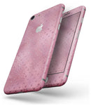 Blushed Rose with Glitter Polkadots - Skin-kit for the iPhone 8 or 8 Plus