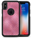 Blushed Rose with Glitter Polkadots - iPhone X OtterBox Case & Skin Kits