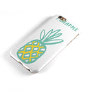 Bold Mint Pineapple iPhone 6/6s or 6/6s Plus 2-Piece Hybrid INK-Fuzed Case