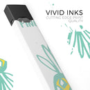 Bold Mint Pineapple - Premium Decal Protective Skin-Wrap Sticker compatible with the Juul Labs vaping device