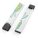 Bold Mint Pineapple - Premium Decal Protective Skin-Wrap Sticker compatible with the Juul Labs vaping device