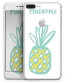 Bold Mint Pineapple - Skin-kit for the iPhone 8 or 8 Plus