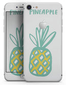Bold Mint Pineapple - Skin-kit for the iPhone 8 or 8 Plus