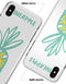 Bold Mint Pineapple - iPhone X Clipit Case