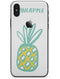 Bold Mint Pineapple - iPhone X Skin-Kit