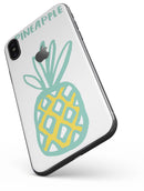 Bold Mint Pineapple - iPhone X Skin-Kit