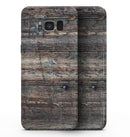 Bolted Horizontal Woodgrain - Samsung Galaxy S8 Full-Body Skin Kit