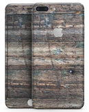 Bolted Horizontal Woodgrain - Skin-kit for the iPhone 8 or 8 Plus