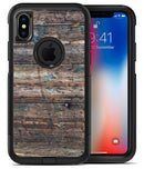 Bolted Horizontal Woodgrain - iPhone X OtterBox Case & Skin Kits