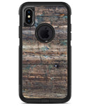 Bolted Horizontal Woodgrain - iPhone X OtterBox Case & Skin Kits