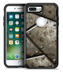 Bolted Steal Plates V2 - iPhone 7 Plus/8 Plus OtterBox Case & Skin Kits