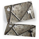 Bolted Steal Plates V2 - Premium Protective Decal Skin-Kit for the Apple Credit Card