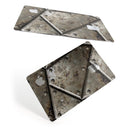 Bolted Steal Plates V2 - Premium Protective Decal Skin-Kit for the Apple Credit Card