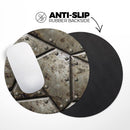 Bolted Steal Plates V2// WaterProof Rubber Foam Backed Anti-Slip Mouse Pad for Home Work Office or Gaming Computer Desk