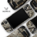 Bolted Steal Plates V2 // Full Body Skin Decal Wrap Kit for the Steam Deck handheld gaming computer