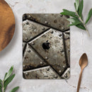 Bolted Steal Plates V2 - Full Body Skin Decal for the Apple iPad Pro 12.9", 11", 10.5", 9.7", Air or Mini (All Models Available)