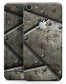 Bolted Steal Plates V2 - Skin-kit for the iPhone 8 or 8 Plus