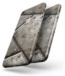 Bolted Steal Plates V2 - Skin-kit for the iPhone 8 or 8 Plus
