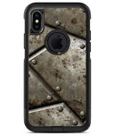 Bolted Steal Plates V2 - iPhone X OtterBox Case & Skin Kits