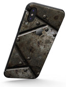 Bolted Steal Plates V2 - iPhone X Skin-Kit