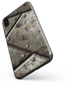 Bolted Steal Plates V2 - iPhone X Skin-Kit