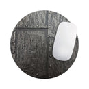 Bolted Steel Plates// WaterProof Rubber Foam Backed Anti-Slip Mouse Pad for Home Work Office or Gaming Computer Desk