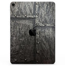 Bolted Steel Plates - Full Body Skin Decal for the Apple iPad Pro 12.9", 11", 10.5", 9.7", Air or Mini (All Models Available)
