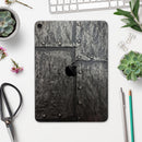 Bolted Steel Plates - Full Body Skin Decal for the Apple iPad Pro 12.9", 11", 10.5", 9.7", Air or Mini (All Models Available)