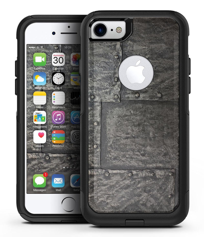 Bolted Steel Plates - iPhone 7 or 8 OtterBox Case & Skin Kits
