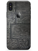 Bolted Steel Plates - iPhone X Skin-Kit
