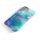 Bright Absorbed Watercolor Texture iPhone 6/6s or 6/6s Plus 2-Piece Hybrid INK-Fuzed Case