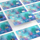 Bright Absorbed Watercolor Texture - Premium Protective Decal Skin-Kit for the Apple Credit Card