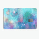 Bright Absorbed Watercolor Texture - Premium Protective Decal Skin-Kit for the Apple Credit Card