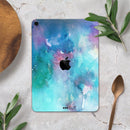 Bright Absorbed Watercolor Texture - Full Body Skin Decal for the Apple iPad Pro 12.9", 11", 10.5", 9.7", Air or Mini (All Models Available)