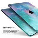 Bright Absorbed Watercolor Texture - Full Body Skin Decal for the Apple iPad Pro 12.9", 11", 10.5", 9.7", Air or Mini (All Models Available)