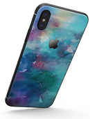 Bright Absorbed Watercolor Texture - iPhone X Skin-Kit