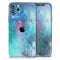 Bright Absorbed Watercolor Texture - Skin-Kit compatible with the Apple iPhone 13, 13 Pro Max, 13 Mini, 13 Pro, iPhone 12, iPhone 11 (All iPhones Available)