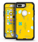 Bright Blue Flowers and Egg Pattern - iPhone 7 Plus/8 Plus OtterBox Case & Skin Kits